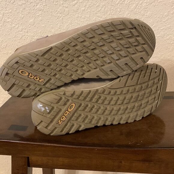 OBOZ, JEANETTE, low, lace up shoe, suede, ladies 9.5 , near new - Picture 6 of 9